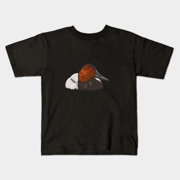 Canvasback Kids T-Shirt by Ginboy